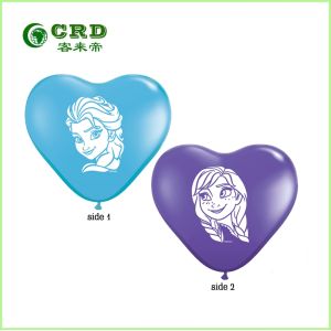 Quality Pearlized Heart Balloons latex cartoon shaped balloons for sale