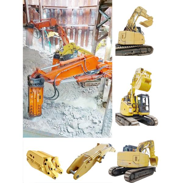 Ex60 Zx135 Zx200 Pc240 Excavator Tunnel Arm Use Q355B Material