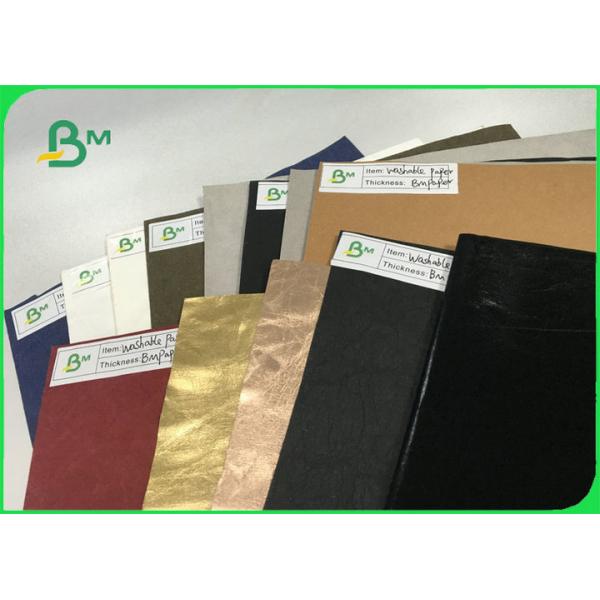 30 Colors Smooth Washable Kraft Paper In Roll Making Wallet OEM Available