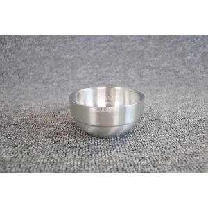 China 14cm Brushed Polishing Metal Adults Stainless Steel Bowl on sale