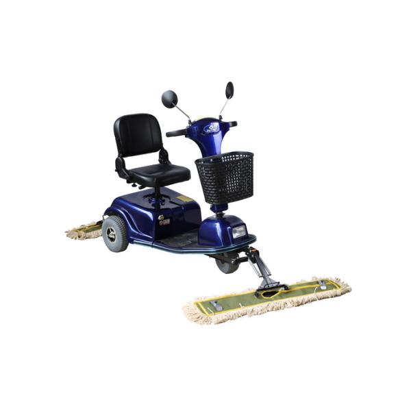 High Speed Dust Cart Scooter For Large Shopping Mall / Training Platform