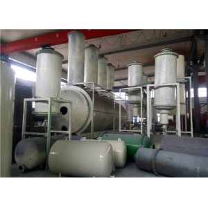 High Oil Output Waste Tire Recycling Equipment To Diesel Oil, Tire Pyrolysis To