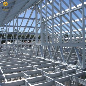Prefabricated Metal Warehouse Steel Structure Customized With Sandwich Panel