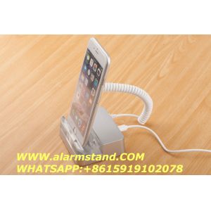 COMER anti-theft display acrylic base holder Price tag stand for phone with