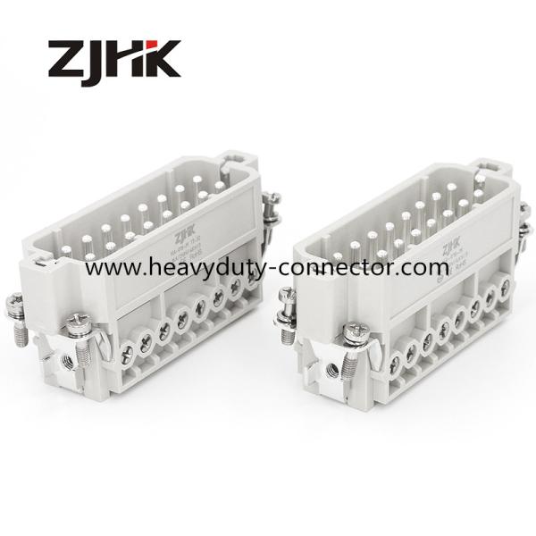 Buy 32 Pin Screw Terminal Double 16 Pin Male And Female Connector Heavy Duty Long Life at wholesale prices