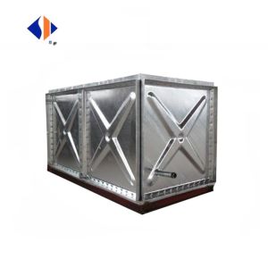 Customized 1000L-1500000L Capacity Pressed Steel Water Tank with Galvanized