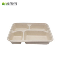Reduce plastic Biodegradable Disposable Eco future food containers tabelware