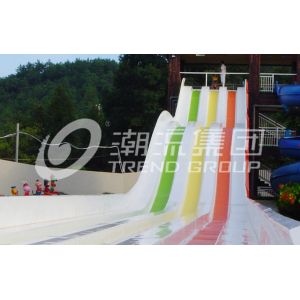 304 Stainless Steel Water Theme Park Waterslide for Hotel / Resorts Used