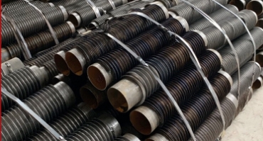 DELLOK Efficient heat exchange High Frequency Weld (HFW,Solid)Fin Tube