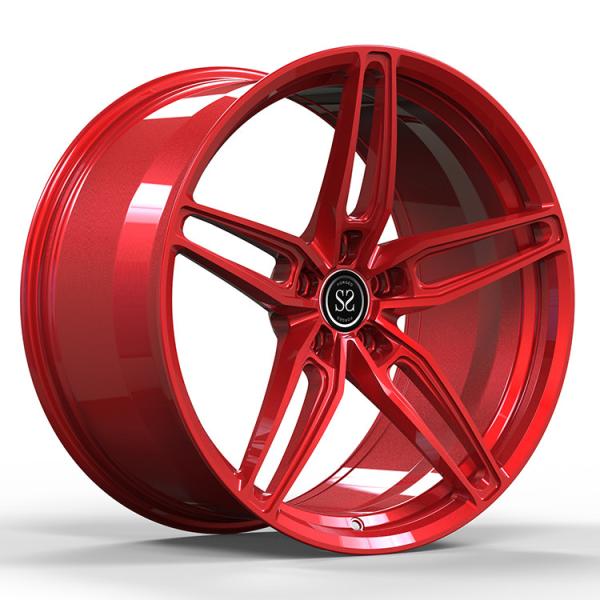 Buy Dodge Durango 20x8.5 5x127 Gloss Red 1-PC Rims at wholesale prices