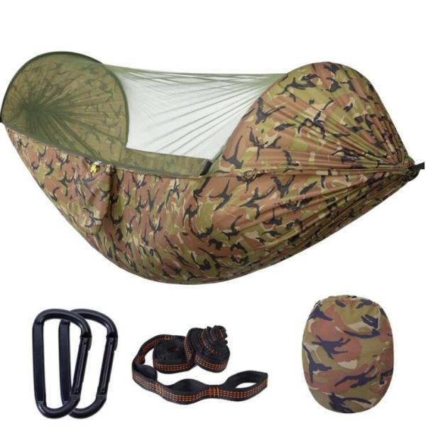 Buy Lightweight Portable Camping Hammock For Military Customized Color 290x140cm at wholesale prices