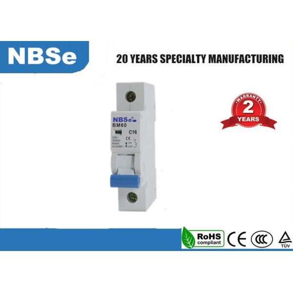 Buy Fire Resistance Type C Breaker / BM60 Electrical Circuit Breaker 20A,circuit breaker mcb,mini circuit breaker mcb at wholesale prices