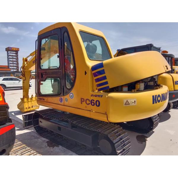Excellent Performance Komatsu PC60 Used Excavator 6000 KG Hydraulic Excavator Crawler