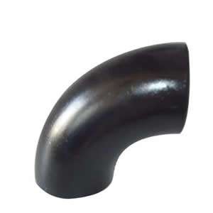 Buy black elbow butt welding pipe fittings factory direct sale at wholesale prices