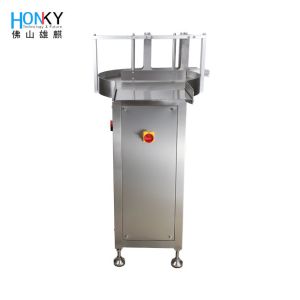 Customized Round Bottle Feeding Desk For Filling Packing Machine