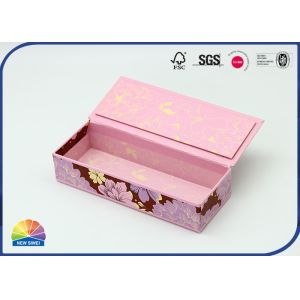Soap Packaging Rectangle Hinged Lid Gift Box With Customized Logo