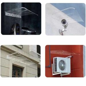 Modern Polycarbonate Awning Sheet Sun Shade Canopy Customized