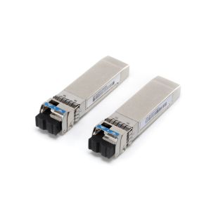 RX 10G/ps BIDI WDM SFP + Optical Transceiver With LC Connector