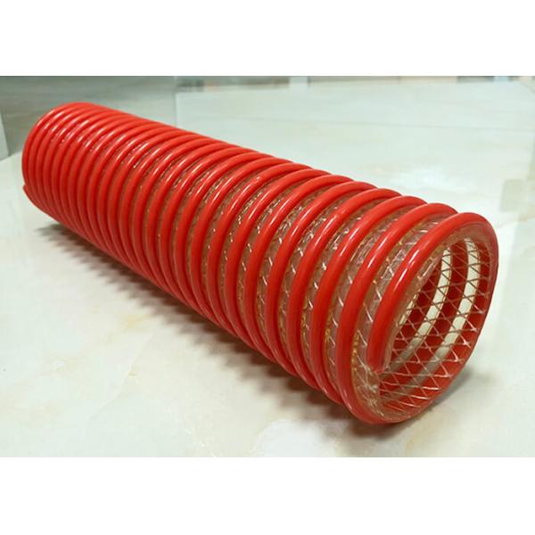 Buy PVC Suction Hose Flexible Corrugated Water Pump Helix Spiral Vacuum 6 8 10 Inch at wholesale prices