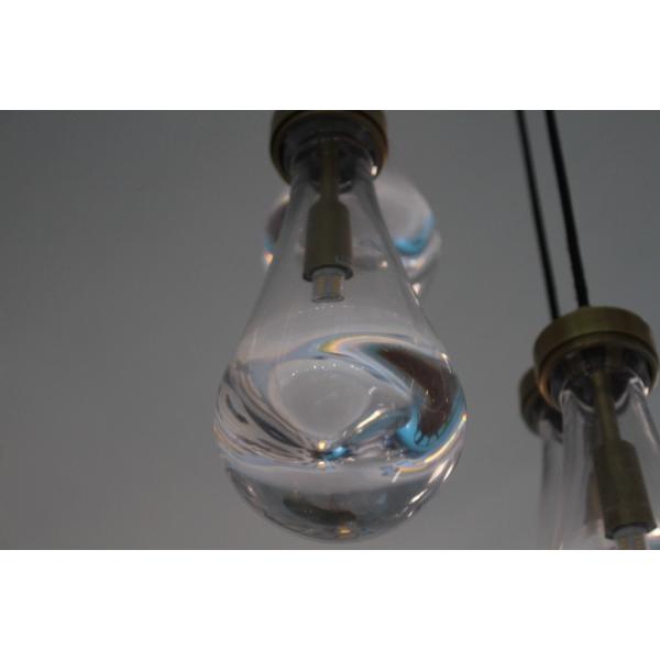 Thirteen Heads Rain Round Brass Crystal Chandelier with Adjustable Lord D 92cm