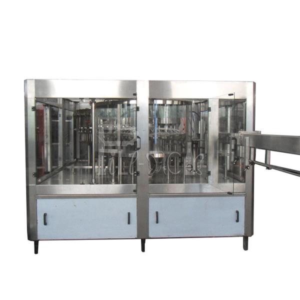 Carbonated Drink Beverage PET Plastic Glass 3 In 1 Monobloc Bottling Machine /