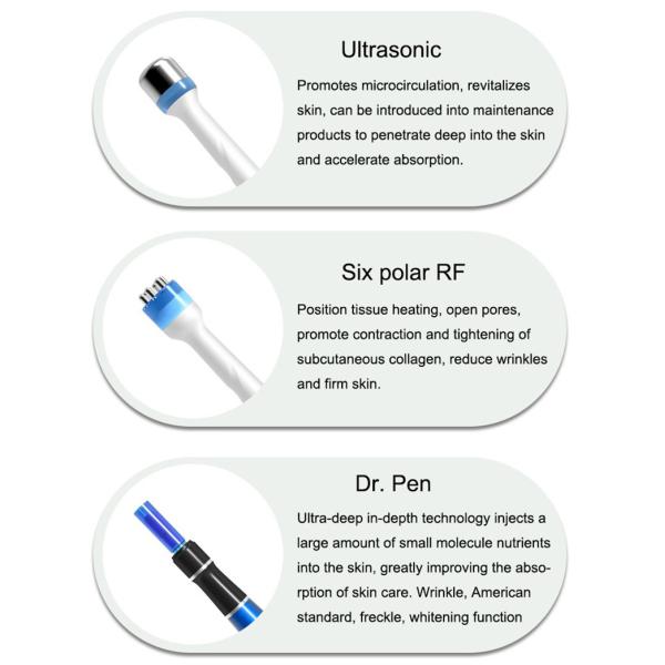 Multifunctional 6 In 1 Hydrafacial Machine Cleansing Facial Care Skin Rejuvenation