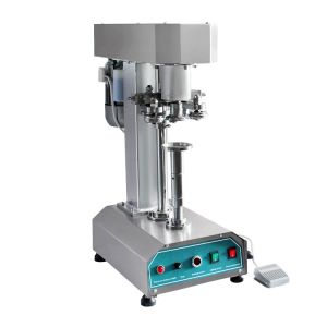 20pcs / Min Can Sealing Machine For Plastic Containers Coffee Canning Machine