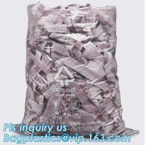 Biohazard Compost Disposal Plastic Biodegradable Yard Medical Waste Bag