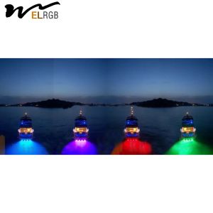 IP68 27W Boat Drain Plug Light COB Drain Plug Underwater Light