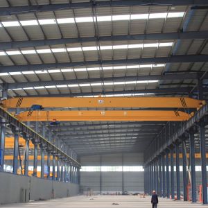 Workshop Use Indoors Lifting Single Girder Overhead Crane With CD MD Hoist