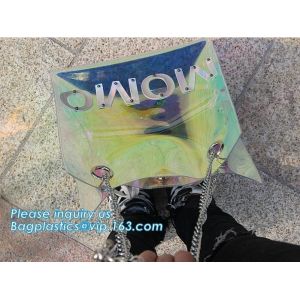 Crossbody Shoulder Messenger Bags Clear PVC Crossbody Bag Waterproof, Shoulder