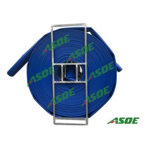 Quality 2.5MM 3inch 27bar PU Covered Underground TPU Layflat Hose for sale