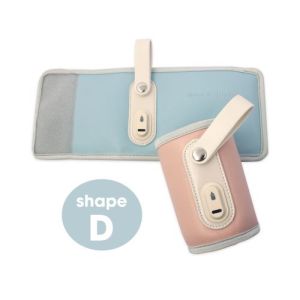 PU Leather Milk Portable Baby Bottle Warmer Bag BPA Free For 0 - 12 Months