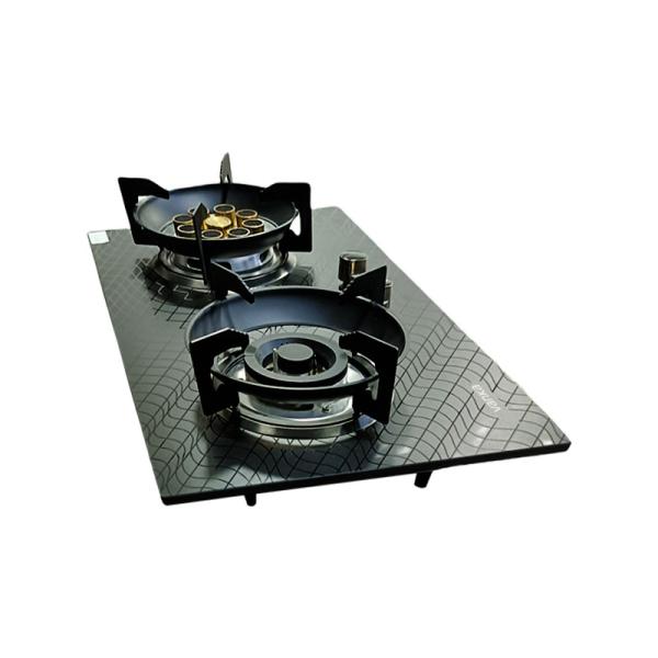 Buy Household Dualuse Gas Stove Tempered Glass Suitable For Natural Gas And Liquefied Gas Dual Burner Design at wholesale prices