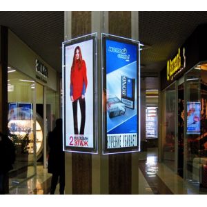 ROHS Snap Led Light Box Signage SEG Fabric Light Box Signboard