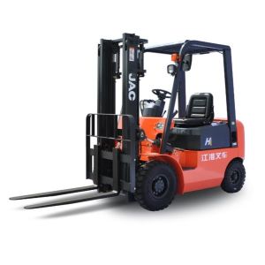 Diesel 1 Ton Forklift Truck Small Capacity Eco Friendly Design Max Lift Height