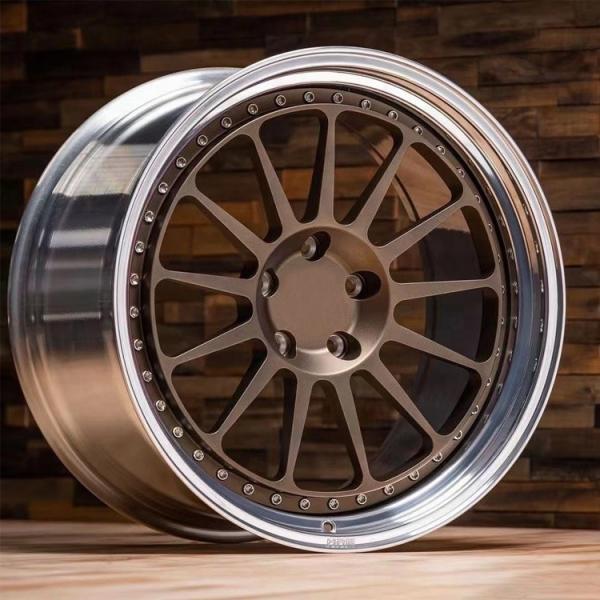 19''20''21''22''forged concave wheels For BMW Benz 2piece wheel silvery bronze painting polish