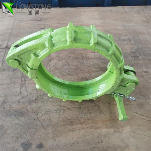 Buy 5Inch Snap Concrete Pump Clamps Wear Resistant  Dn125 Hose Clamp Coupling at wholesale prices