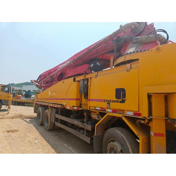 14150*2500*3950 Feeding Height 1400mm Used Concrete Pump Truck Putzmeister 42m 46m 49m 56m