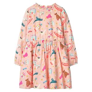 Girls Princess Cotton Embroidery Dress Children'S Dress Clothing