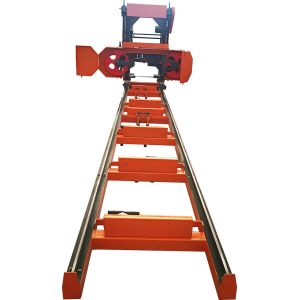 woodworking machinery Mobile horizontal wood cutting portable sawmill