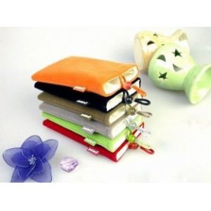 Cotton Fabric Lovely Mobile Phone Belt Pouch / Iphone Bag odm-r6
