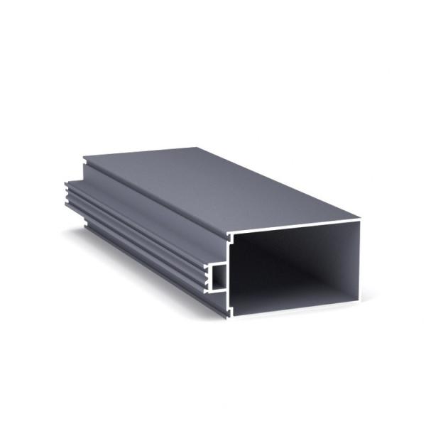 Buy 6063A 6060 rectangular Aluminum Extruded Profile Weather Resistant at wholesale prices