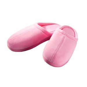 Quality Fashionable Disposable Hotel Slippers Velvet Material For Autumn / Winter for sale