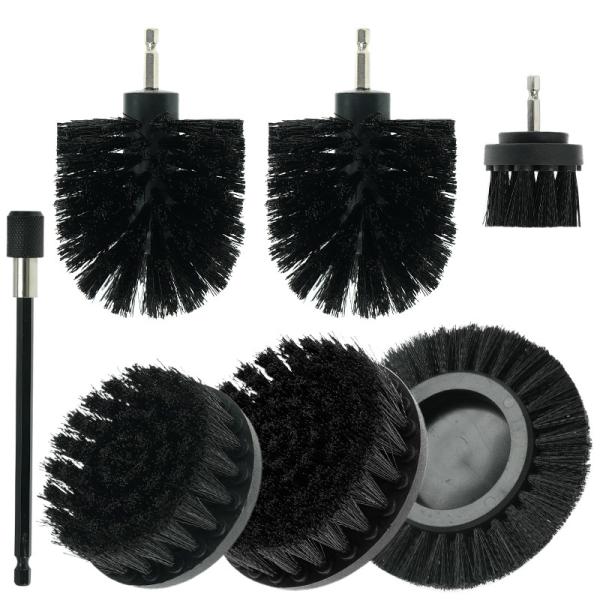 High Quality Brush Automotive Detailing Strong Cleaning Ability Drill Accessory Spin Scrubber Brush Set
