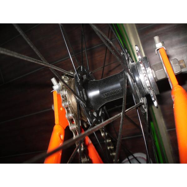 Thickslick Tire 700C 45MM Aluminum Rim Single Speed Fixie Gear Bicycle with Steel Fork