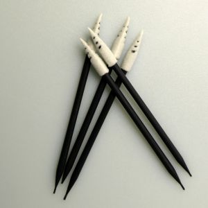 SGS Length 67mm Sharp Foam Cleaning Swabs For Electronics
