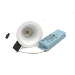 Energy Saving 90lm/W IP44 Recessed Downlight Warm White 2700K