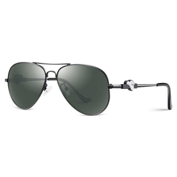 Buy Kids Polarised Glass Sunglasses , TAC Polarized Sunglasses Metal Frame at wholesale prices