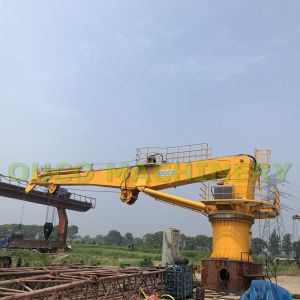 C5M Level Painting 1.5T 36.6M Telescopic Marine Crane
